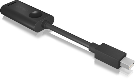 ICY BOX IB-AC506 ICY - Mini-DisplayPort Adapter (Schwarz)