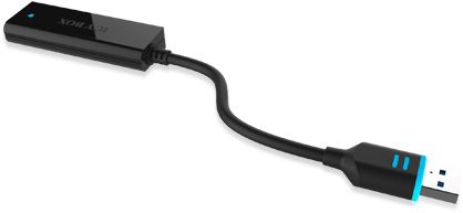 RAIDSONIC IB-AC603L-U3 Adapterkabel, Schwarz