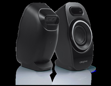 CREATIVE A250 2.1 PC-Lautsprechersystem Lautsprecher, Schwarz