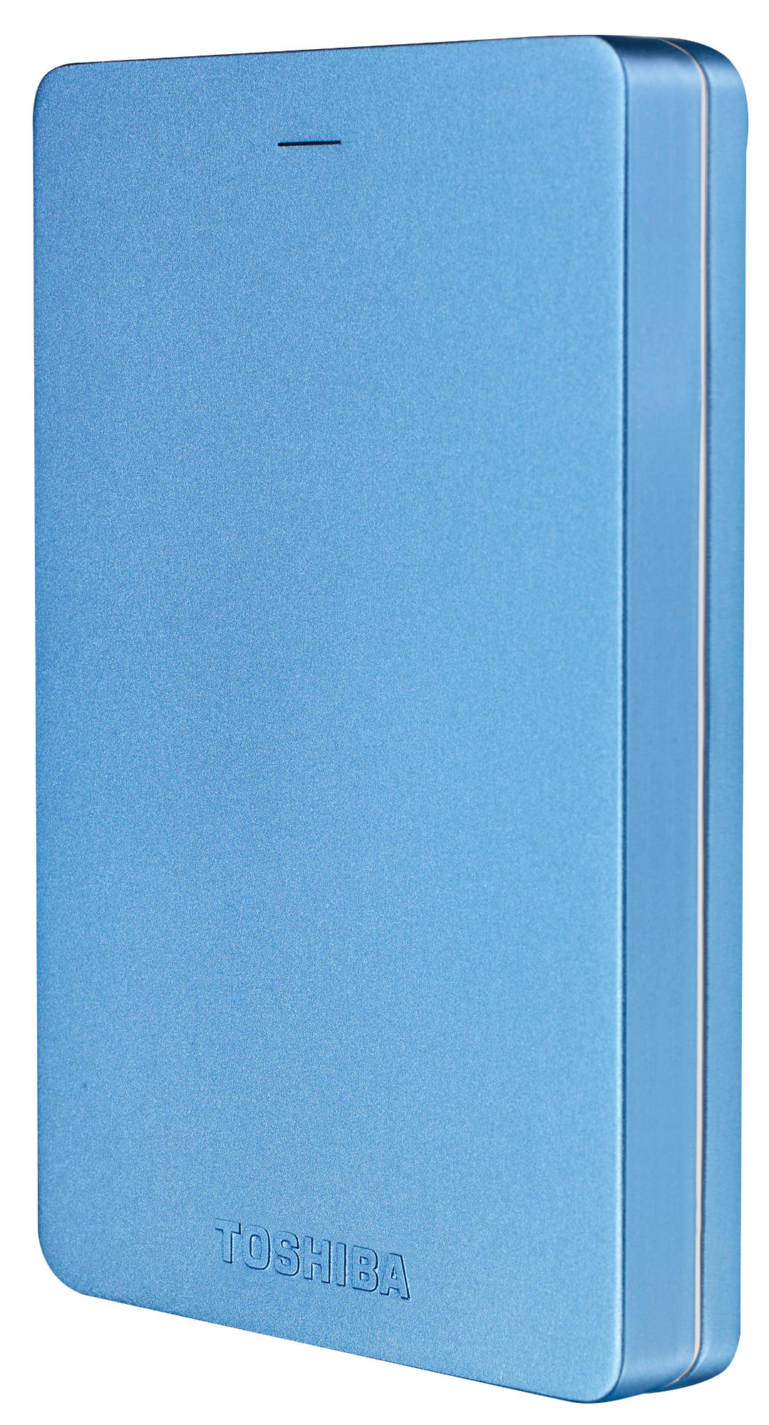 Toshiba Disco Duro 2Tb - ToshibaCanvio Alu Azul Metalizado De 2.5 Pulgadas