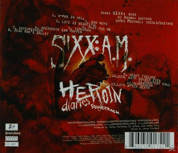 Sixx: Am - Heroine Diaries  - (CD)
