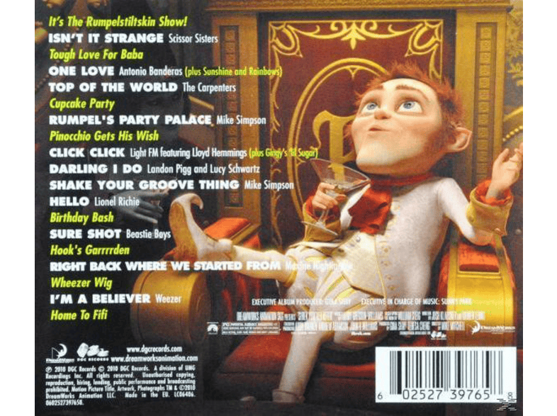 Песни из шрека слушать. Шрек навсегда диск. Shrek OST. OST Shrek Forever. Shrek Forever after диск игра.