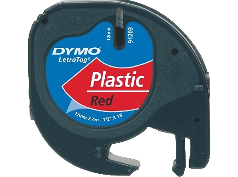 DYMO LetraTAG Plastic tape Rood (S0721630)