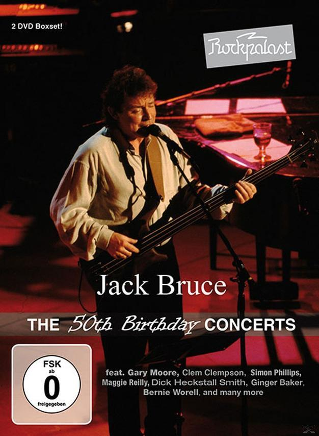 THE CONCERTS - ROCKPALAST - BIRTHDAY - (DVD) Jack Bruce 50TH