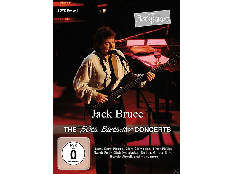 Jack Bruce - ROCKPALAST - THE 50TH BIRTHDAY CONCERTS  - (DVD)