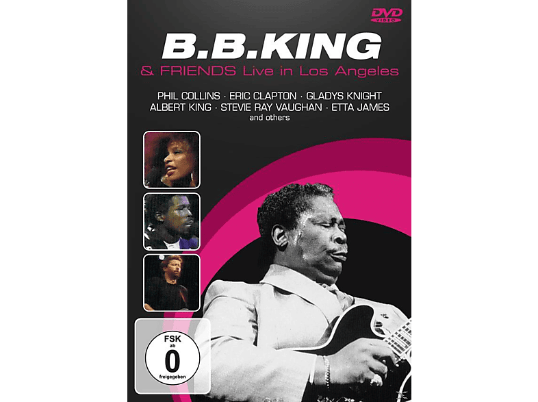 B. B. & Friends King – LIVE IN LOS ANGELES – (DVD)