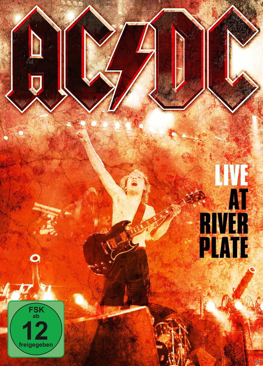 DVD-Cover: Band auf der Bühne, roter Hintergrund und Text.