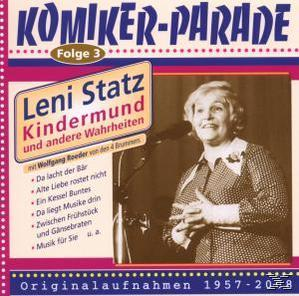 Statz, Leni / Roeder, Wolfgang - Komiker-Parade Folge 3  - (CD)
