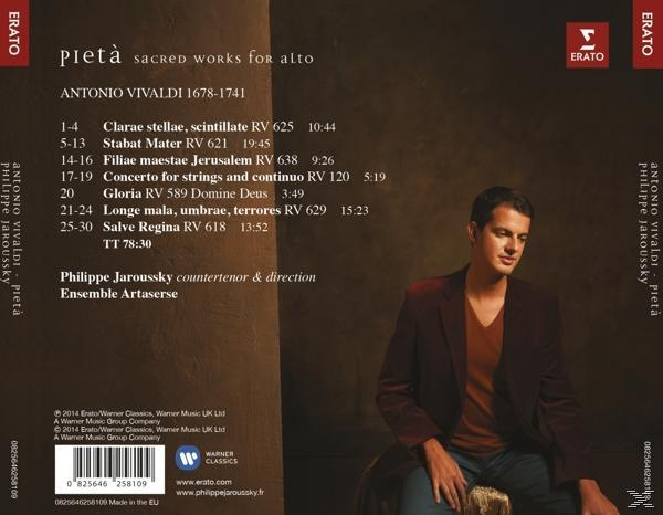 Philippe Jaroussky - PietA-Sacred Works  - (CD)