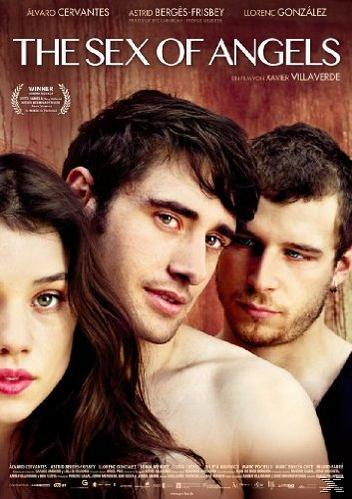 Filmplakat: Drei Personen eng beieinander, eine mit langen Haaren.