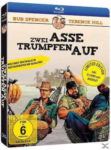 DVD-Cover. Zwei Männer halten ein Netz. Ein Sonnenuntergang im Hintergrund. Text auf Deutsch.