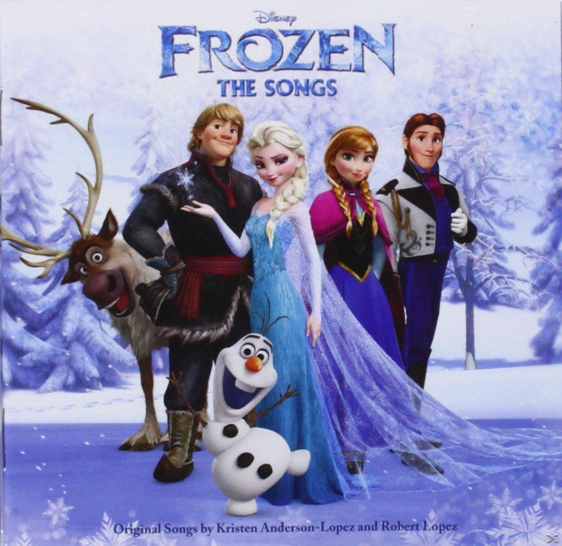 Frozen The Songs b.s.o cd kristen andersonlopez robert lopez