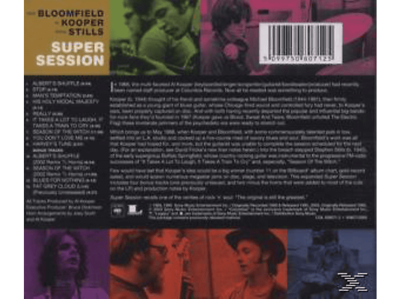 Thumbnail - BLOOMFIELD,MIKE,WITH AL KOOPER & STEPHEN STILLS - Super Session (CD)