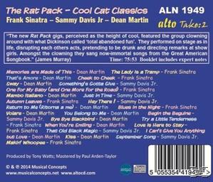 DEAN MARTIN / SAMMY DAVIS JNR / FRA - The Rat Pack-Cool Cat Classics  - (CD)