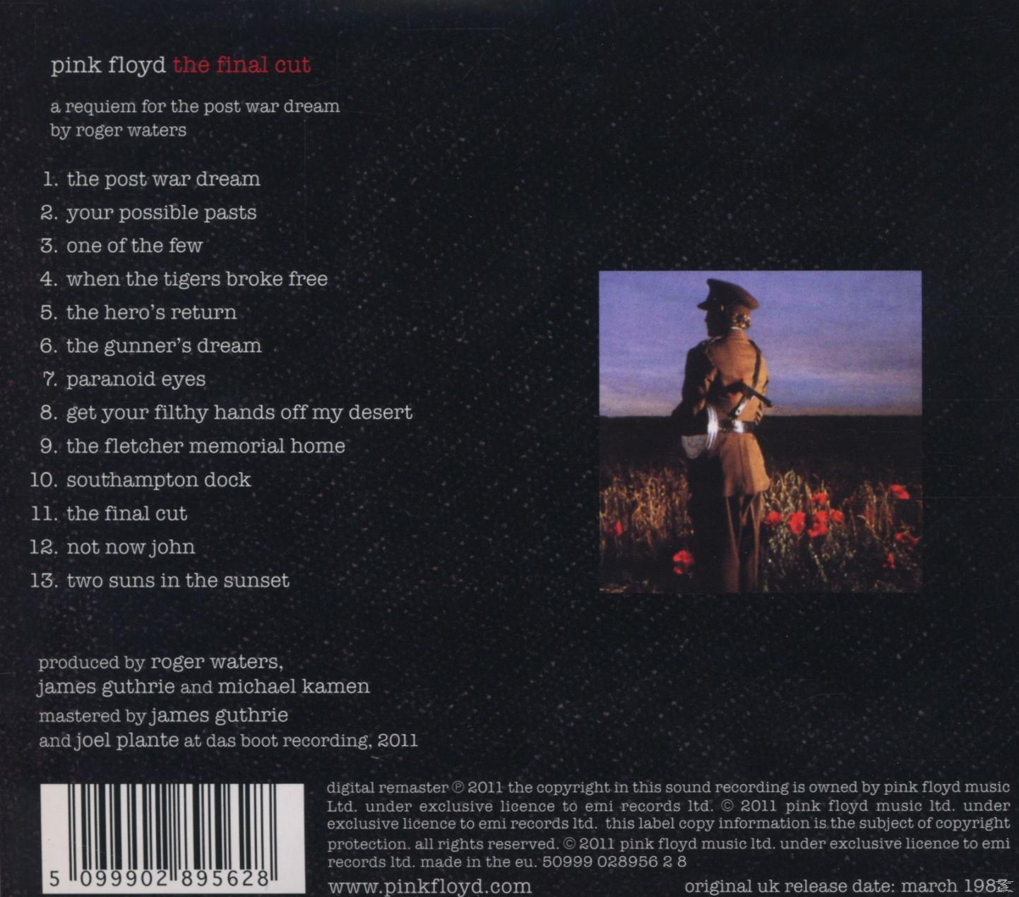 Pink Floyd - - (CD) Cut The Final