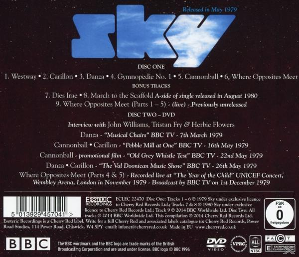 The S.k.y. - Sky (Expanded+Remastered 2 Disk Edition)  - (CD + DVD Audio)