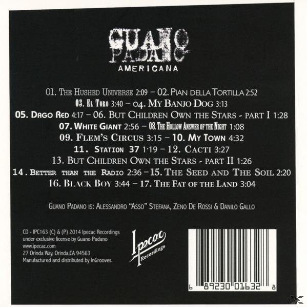 Guano Padano - Americana  - (CD)