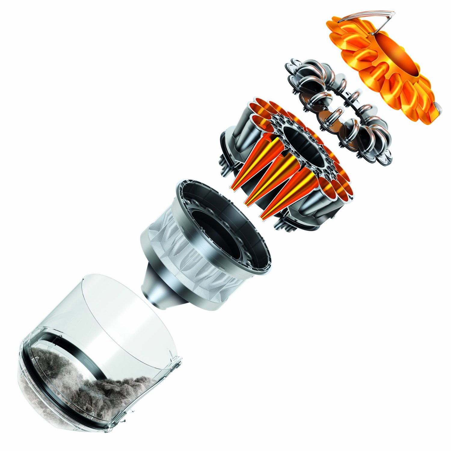 DYSON DC33C Allergy Parquet 1300 W Toz Torbasız Elektrikli Süpürge