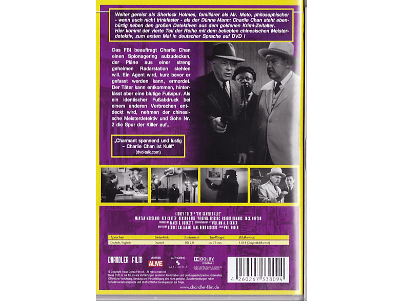 Thumbnail - Charlie Chan - Der Chinesische Ring DVD