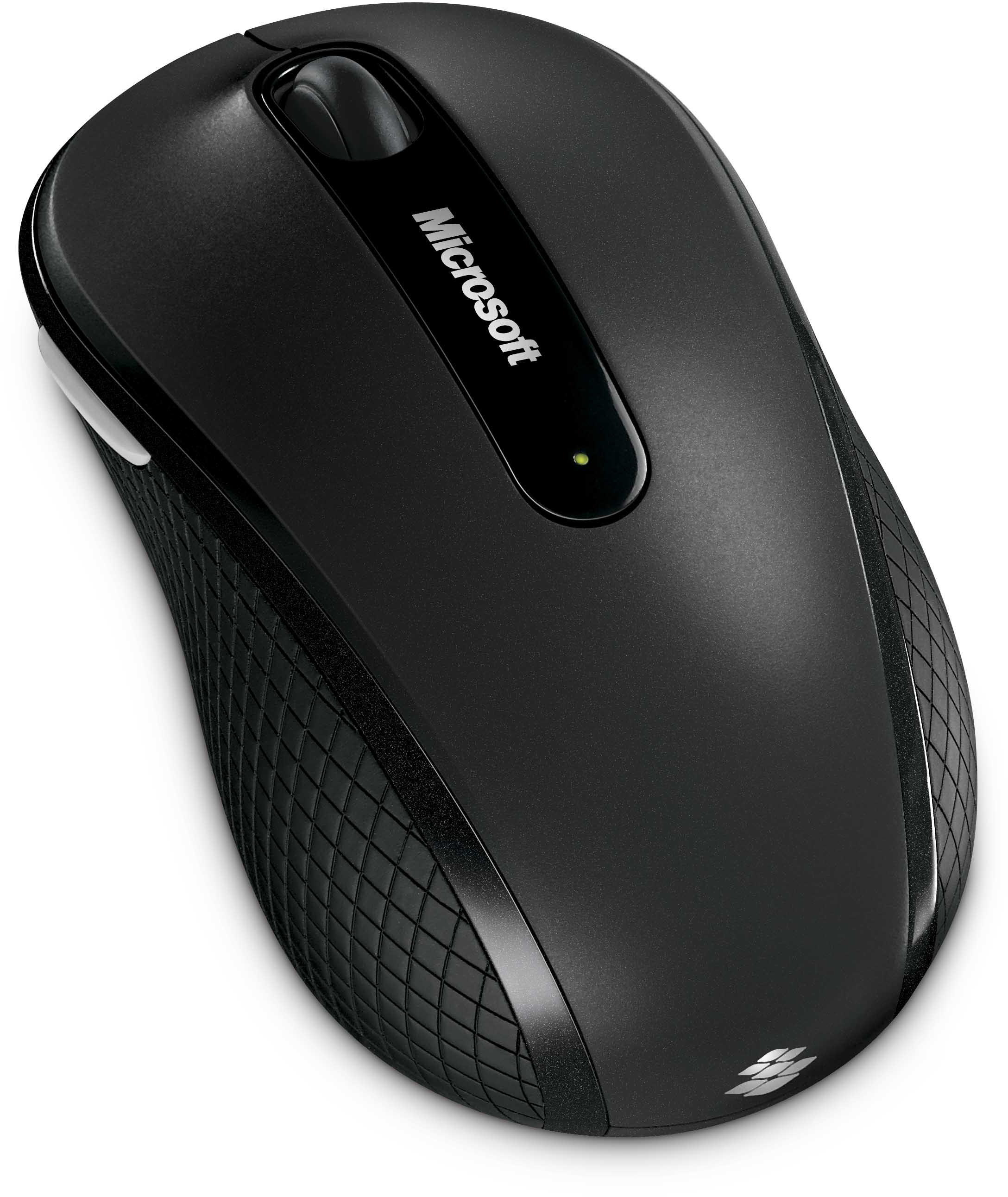 MICROSOFT Wireless Mobile Mouse 4000 Funkmaus, Graphite/Grau