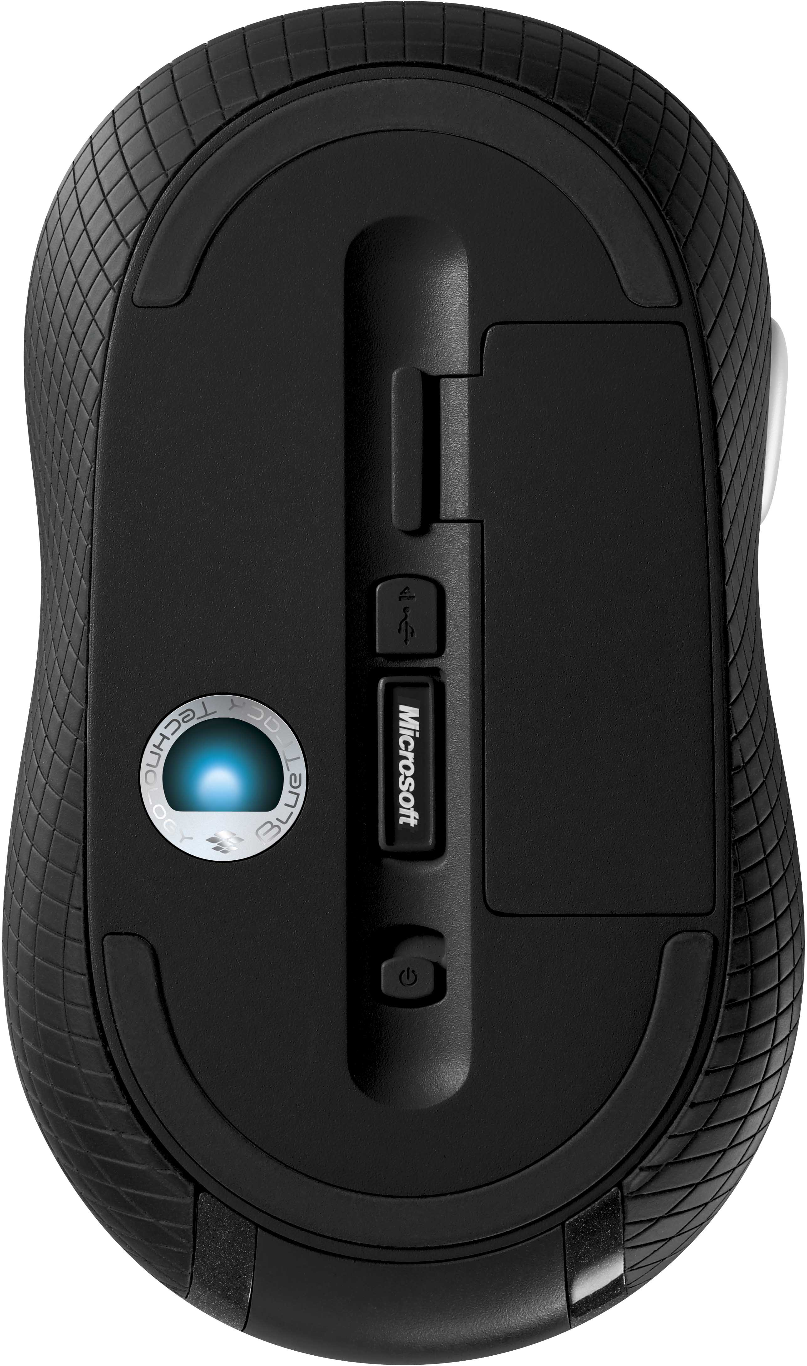 MICROSOFT Wireless Mobile Mouse 4000 Funkmaus, Graphite/Grau