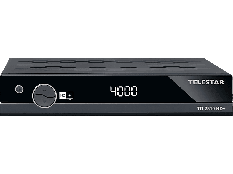 TELESTAR TD 2310 HD+ SatReceiver (HDTV, PVRFunktion, HD+ Karte