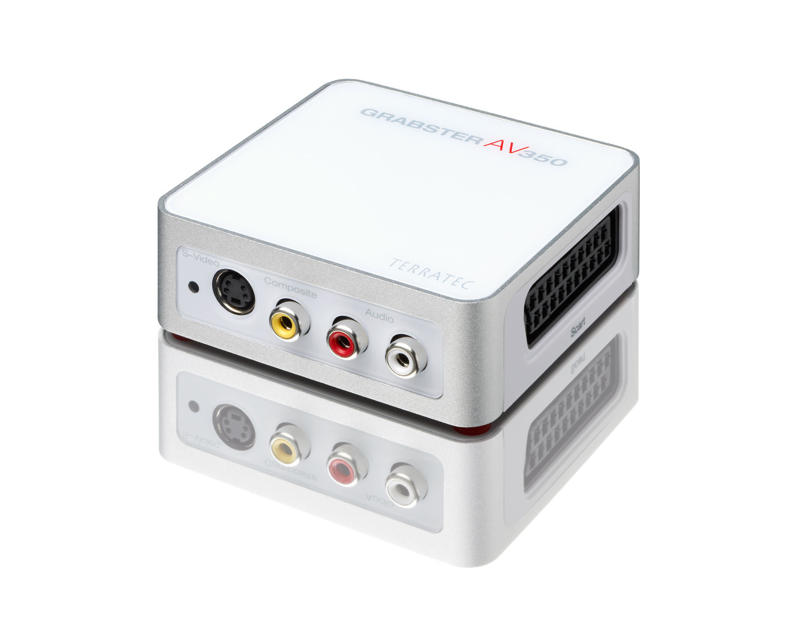 TERRATEC 10599 AV 350 MX GRABSTER, Weiß