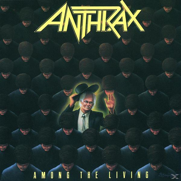 Albumcover: Anthrax Band, Titel: Among the Living.