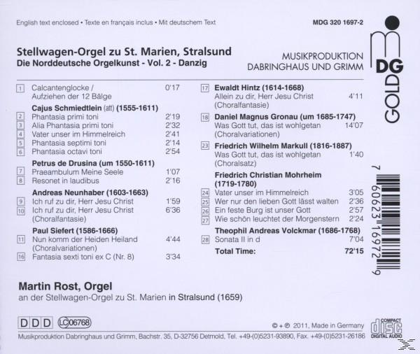 Martin Rost - Die Norddeutsche Orgelkunst Vol.2  - (CD)