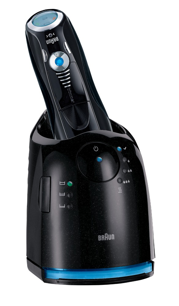 BRAUN Series 7 – 760cc Rasierer Schwarz (Active Lift, 3fach Schersystem, Reinigungsstation: Ja)