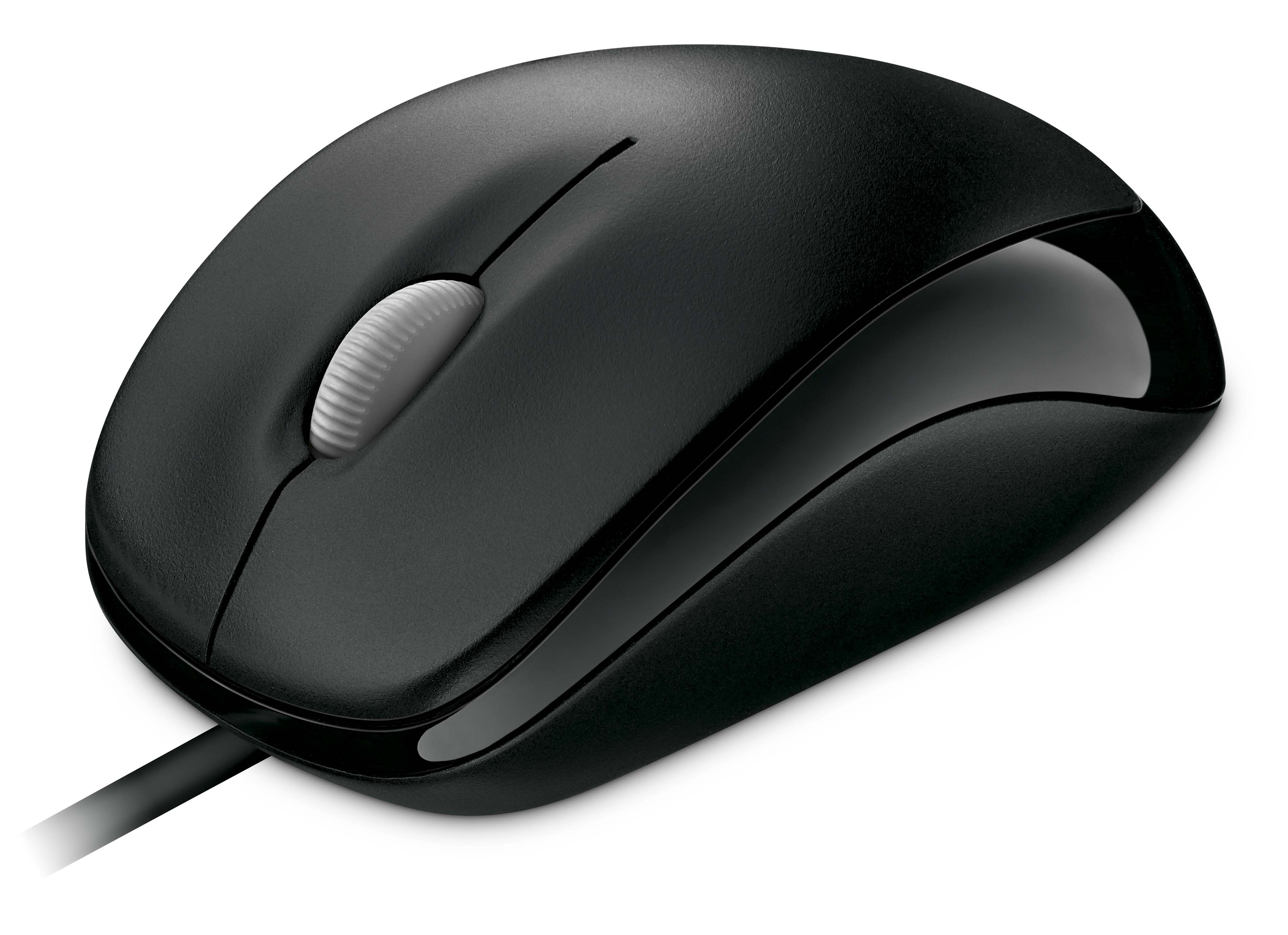 MICROSOFT U81-00090 Compact Optical Mouse Maus, Schwarz
