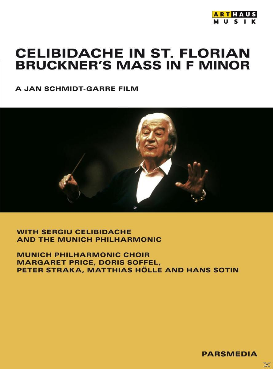 Margaret Price, Doris Soffel, Peter Straka, Matthias Hölle, Munich Philharmonic Choir, Hans Sotin, The Munich Philharmonic - Celibidache In St.Florian - Bruckner's Mass In F Minor  - (DVD)