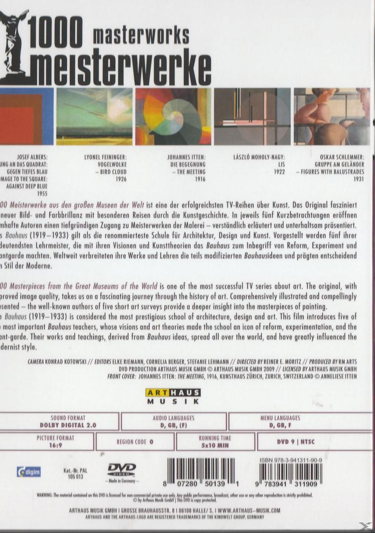 1000 Meisterwerke - Bauhaus-Meister  - (DVD)