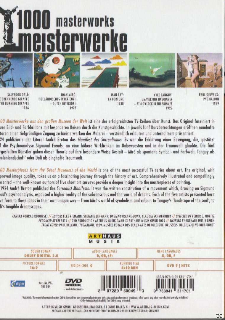 1000 Meisterwerke - Surrealismus  - (DVD)