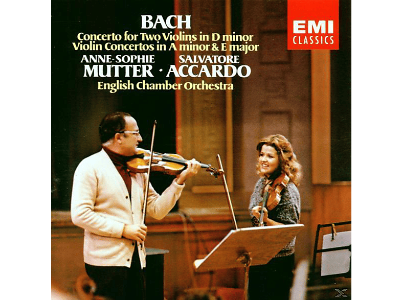 Anne-Sophie Mutter - Violinkonz.Bwv 1041, 1042, 1043 - (CD)