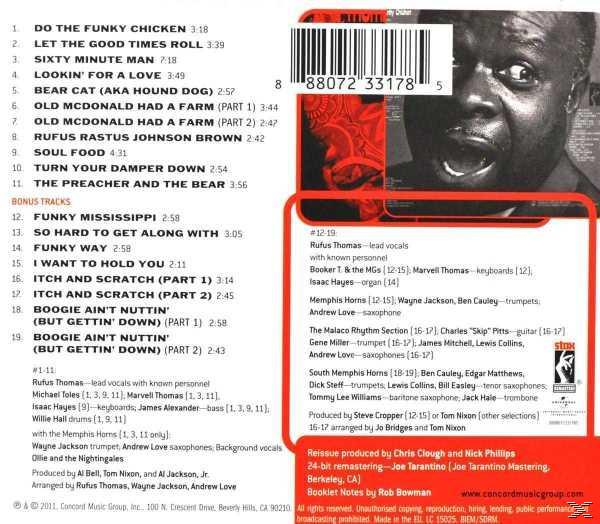 - Do - Funky (CD) The Remasters) Rufus (Stax Thomas Chicken