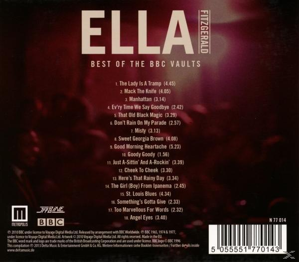 Ella Fitzgerald - Best Of The Bbc Vaults  - (CD)