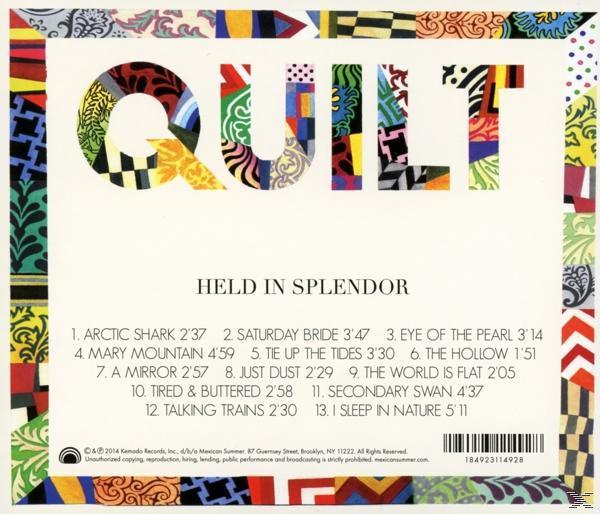 Held Splendor - - Quilt In (CD)