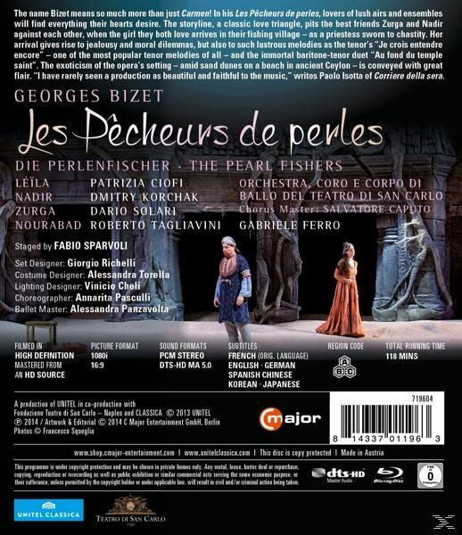 Ciofi/Korchak/Solari - Die Perlenfischer  - (Blu-ray)