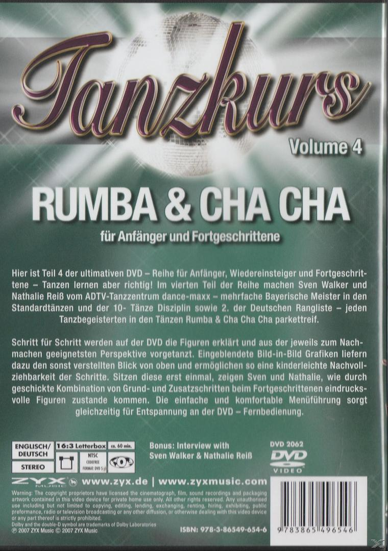 Tanzkurs Vol. 4 Cha Rumba Cha Cha Und - DVD