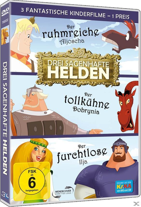 Drei Helden - Ilja Aljoscha, Dobrynia, DVD sagenhafte