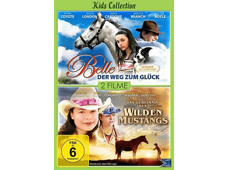 Kids Collection: Belle - der Weg zum Glück & Das Geheimnis des wilden Mustangs DVD