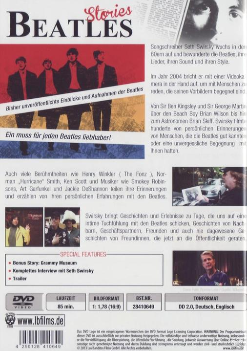 Beatles Stories DVD