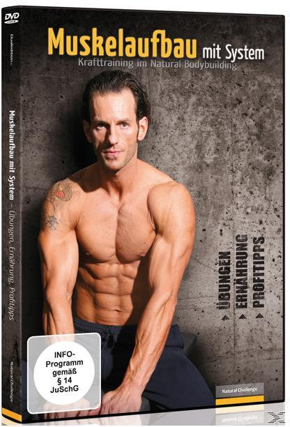 Muskelaufbau DVD Übungen, Natural Profitipps Ernährung, - im Bodybuilding - mit System Krafttraining