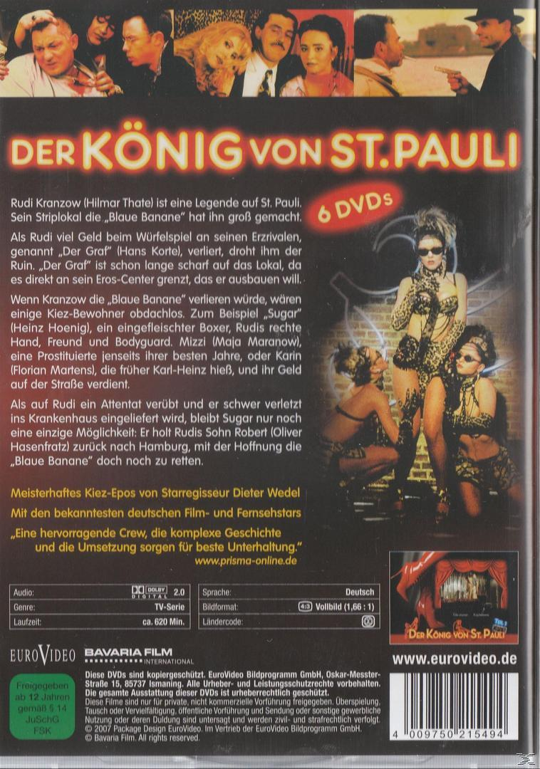 DVD-Cover mit verschiedenen Leuten auf einer Bühne. Text auf Deutsch, DVD-Informationen werden aufgelistet.