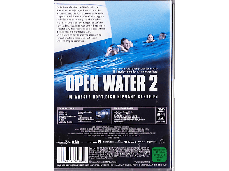 Thumbnail - Open Water 2 DVD