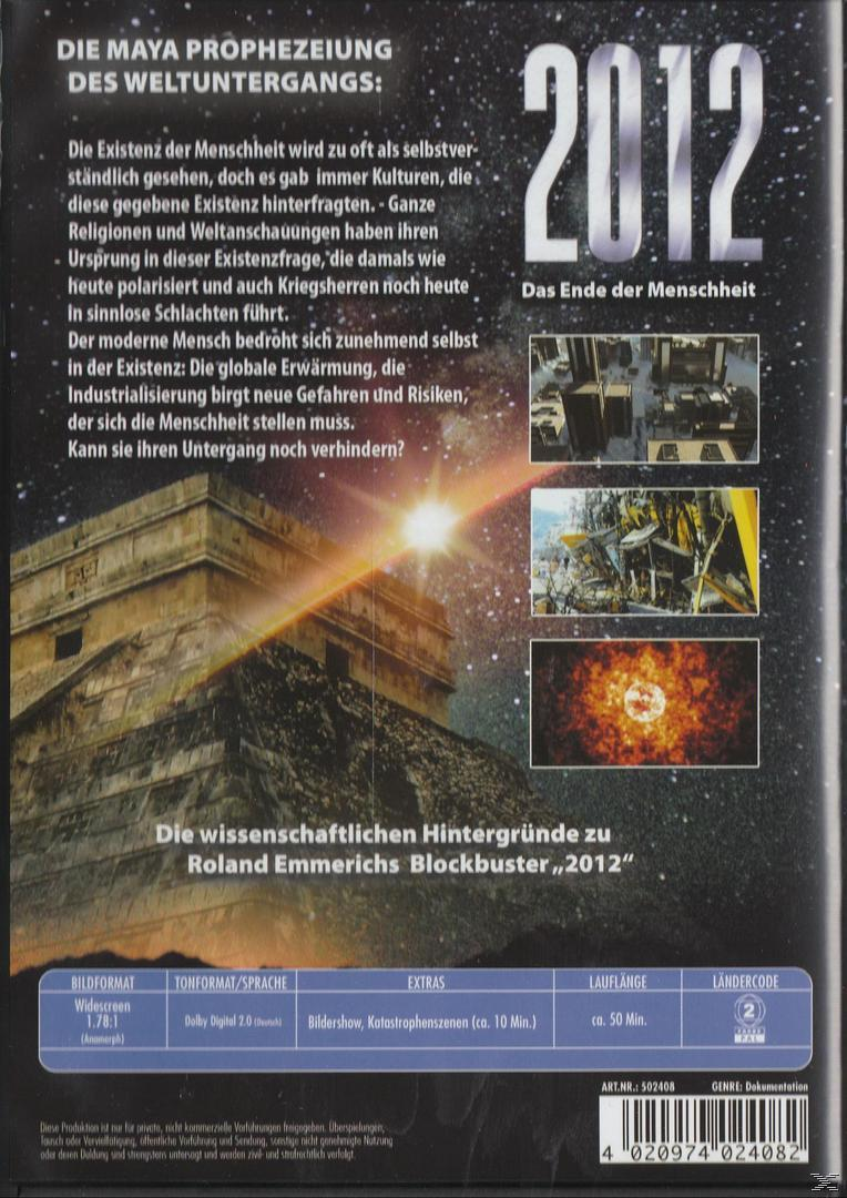 2012 - Der Untergang der Menschheit DVD