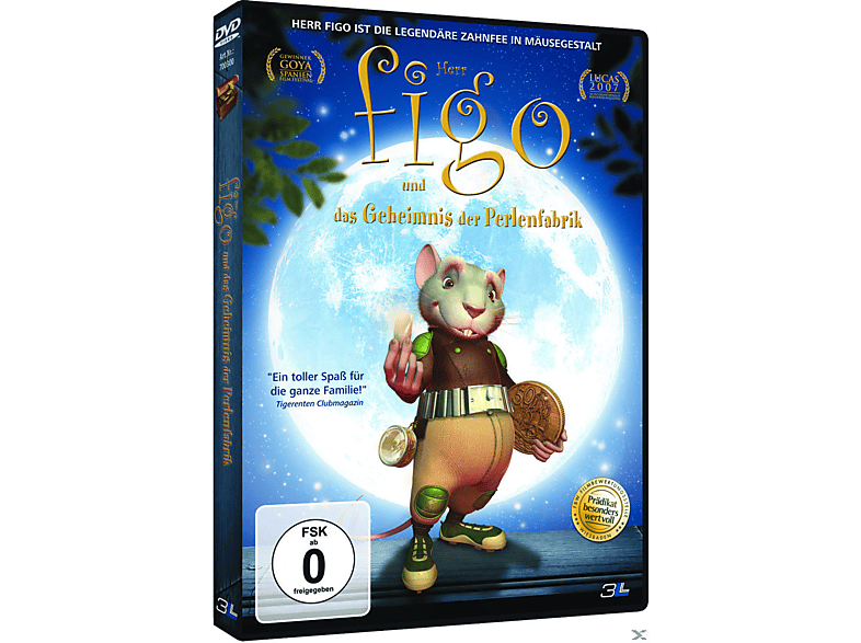 Herr Figo und das Geheimnis Perlenfabrik der DVD