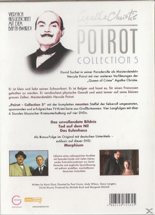 DVD-Cover mit einem Porträt eines Mannes mit Schnurrbart. Text in Englisch und Deutsch.