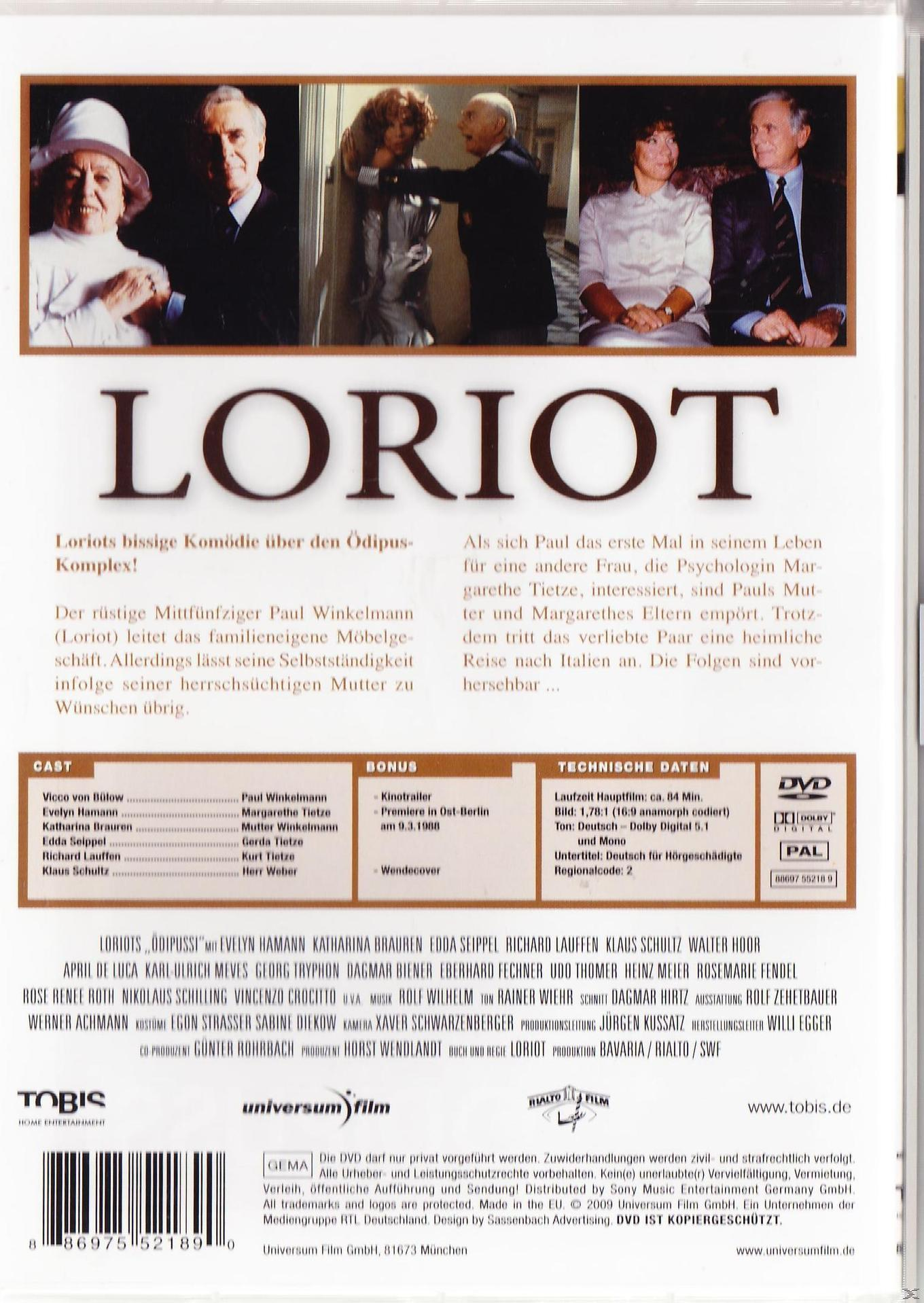 DVD-Cover mit Schauspielern, Text auf Deutsch und einem DVD-Logo.